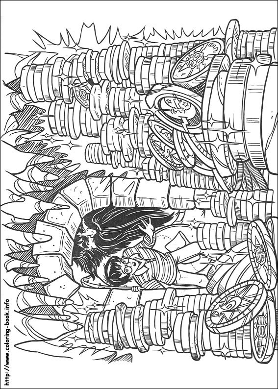 Harry Potter coloring picture